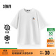 森馬（Semir）【多彩涼感T】短袖t恤女夏中長(cháng)款寬松舒適刺繡上衣109324100007