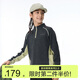 onmygame兒童長(cháng)袖T恤秋冬軟糯親膚男童女童打底衫 暗夜黑【無(wú)拇指孔】 160