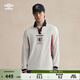 茵寶（Umbro）【歐文同款】官方限定英格蘭客場(chǎng)球衣運動(dòng)T恤復古長(cháng)袖衛衣翻領(lǐng)t恤 雪花白（主場(chǎng)） L