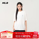 MLB男女短袖T恤潮流百搭純色休閑25秋季新款時(shí)尚3ATSB5053-50IVS-L