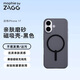 Mophie ZAGG輕透磨砂磁吸手機殼簡(jiǎn)約霧透保護殼全包加高防護適用于iPhone17系列 霧黑-iPhone17