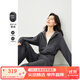 梵希蔓灰色時(shí)尚套裝女兩件套2025年春秋季新款連帽上衣+褲子 M5953 灰色 M