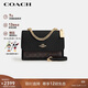 蔻馳（COACH）【品牌直供】女士KLARE小號單肩斜挎包風(fēng)琴包拼色CV978