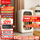 美的（Midea）【可愛(ài)多小冰箱】96升家用客廳辦公室冰吧冷藏保鮮展示柜茶葉飲料水果立式酒柜迷你小型JC-96GMR