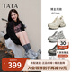 他她TATA星際銀河老爹鞋女2025CZX01AM5 銀色 36