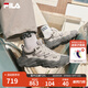 FILA 斐樂(lè )官方男鞋FERN 2摩登運動(dòng)鞋2025秋季新款蕨草鞋2代休閑鞋 南極灰/霧霾灰-VA 43