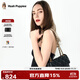 暇步士（Hush Puppies）女士單肩包鏈條包新款簡(jiǎn)約通勤斜挎包小方包生日禮物送女友 黑色HA-137238275