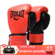 EVERLAST Powerlock2拳擊手套成人專(zhuān)業(yè)訓練拳套男女散打拳擊拳套紅色 紅色 12OZ