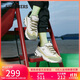 斯凱奇（Skechers）奶茶熊1.0秋季女鞋經(jīng)典熊貓鞋厚底老爹鞋休閑運動(dòng)鞋13167