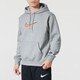 耐克（NIKE）衛衣男裝春季新款THERMA-FIT加絨保暖籃球套頭連帽衫 HV0855-063灰色加絨 M
