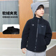 NIKE3BRAND 耐克男女童立領(lǐng)夾克冬季新款搖粒絨兒童保暖舒適外套
