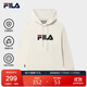 FILA斐樂(lè )官方情侶款連帽衛衣2025秋季休閑寬松針織長(cháng)袖上衣