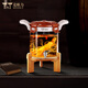 麥歐力（MYONLY）泡酒容器高檔泡酒專(zhuān)用玻璃瓶裝酒缸存酒壇子密封酒桶儲藥酒罐空瓶 5斤升級瓷芯龍頭竹架2.5L