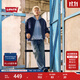 Levi's李維斯25年秋冬新款男士美式寬松休閑工裝飛行員夾克外套 深藍 L