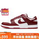 耐克NIKE男復古休閑板鞋 DUNK新年紅緩震運動(dòng)鞋 DD1391-601紅白42.5