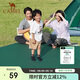駱駝（CAMEL）戶(hù)外地席帳篷露營(yíng)地墊加厚防水耐磨野餐墊牛津布防潮擺攤地布