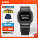 卡西歐（CASIO） G-SHOCK GM-5600 樹(shù)脂 時(shí)尚運動(dòng)防水男士手表石英手表 GM-5600UB-1PR-200米防水