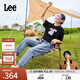 Lee【張凌赫代言】涼涼褲413標(biāo)準(zhǔn)高腰小直腳淺藍(lán)女涼感牛仔褲潮流 淺藍(lán)色 26
