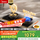 美的（Midea）【國家補貼立減20%】燃氣灶液化氣 雙灶具 5.0kW猛火灶 家用防干燒 煙灶聯(lián)動(dòng) 可調底殼 Q518S-A