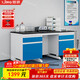 信京鋼木實(shí)驗臺邊臺實(shí)驗室工作臺化學(xué)實(shí)驗桌 長(cháng)1500*寬750*高800mm