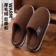 利達妮（TZLDN）男士棉拖鞋2025秋冬季新款保暖冬天半包情侶棉鞋男款燈芯絨毛拖鞋