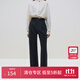 范思藍恩23FS14386時(shí)髦通勤九分休閑褲女冬新款顯高顯瘦褲子 灰色 M
