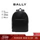 BALLY【秋季煥新】TAKENIO 男士再生尼龍雙肩包 6309254 黑色