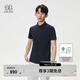 KOLON SPORT/可隆SECO空氣POLO衫 男子戶(hù)外吸濕速干防曬UPF50+抗菌T恤上衣 LHPT5AT885-NV 藏藍 L175/96A