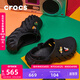 卡駱馳crocs檀健次同款波波洞洞鞋舒適百搭男戶外沙灘鞋包頭拖鞋女鞋|207937 黑色-001 尺碼偏大，選小一碼 41 /42(260mm)