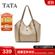 他她（TATA）2025秋商場(chǎng)同款簡(jiǎn)約通勤托特包女高級質(zhì)感新款LB331CX5 卡其色 F