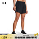 安德瑪（UNDERARMOUR）春夏Fly-By女子梭織跑步運動(dòng)短褲1383168 黑色002 M