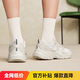 特步女鞋運(yùn)動(dòng)休閑鞋春夏季網(wǎng)面透氣軟彈輕便增高老爹休閑鞋子女