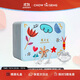 周大生足銀寶寶長(cháng)命鎖百福龍吊墜寶寶套裝禮盒生肖龍年兒童生日禮物