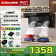 名氣老板抽油煙機頂側雙吸煙灶套裝【小黑翼PRO】變頻抽油煙機27立方大吸力7字型油煙機灶具 A5508H 【A5508H新品升級款】27立方新款變頻單煙機