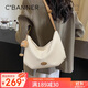 千百度（C.BANNER）牛皮包包女包單肩斜挎包輕奢百搭腋下包生日禮物高級感送女友老婆