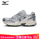 美津濃（MIZUNO）SPEED 2K新款經(jīng)典慢跑鞋輕量緩震透氣鞋面運動(dòng)跑步鞋 【SPEED 2K】冰川灰/銀色/筍色 38 正碼正拍