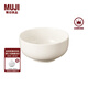 無(wú)印良品（MUJI）米瓷碗 餐具 湯碗 飯碗 面碗 中 直徑12.5*高 6cm