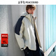 太平鳥(niǎo)男裝 沖鋒冬季羽絨服B2ACE4421 淺灰1 L