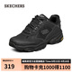 斯凱奇（SKECHERS）男鞋秋季機甲鞋潮流老爹鞋厚底休閑運動(dòng)鞋237145