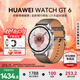 華為（HUAWEI）【現貨速發(fā)】WATCH GT 6智能手表運動(dòng)玄璣感知系統血氧心率體溫呼吸監測藍牙通話(huà)防水男女情緒 46mm 冰川灰-復合素皮表帶【送皮表帶+貼膜】
