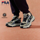 斐樂(lè )FILA兒童童鞋跑步鞋2026年春季新款男女中大童兒童復古跑鞋 黑/亮灰-BL 35 內長(cháng)21.5cm