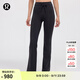lululemon丨Groove 女士運(yùn)動(dòng)帶抽繩高腰喇叭褲 *常規(guī)偏短 LW5IGGS 黑色 S /6