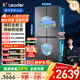 統帥（Leader）海爾出品悅己懶人510雙系統雙循環(huán)超薄嵌入十字雙開(kāi)四開(kāi)門(mén)家用冰箱一級變頻LTD-510WDS9U1國家補貼