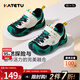 卡特兔童鞋兒童運動(dòng)鞋秋季戶(hù)外防滑男童鞋女童跑步鞋登山鞋透氣籃球鞋 白黑綠 26 內長(cháng)16.0cm 腳長(cháng)15.0-15.5