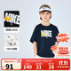 NIKE3BRAND 耐克兒童純棉短T2025年夏季字母logo男女童親膚舒適上衣