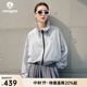 Navigare意大利小帆船防曬短外套女25春夏新款薄款休閑夾克服寬松顯瘦上衣 素凈格雷灰 L