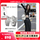 CHERY KALLY[戚薇同款]銀色老爹鞋女2025新款百搭厚底休閑運動(dòng)增高鞋生日禮物 銀色 silvery -少量現貨先拍先發(fā) 36 (230mm)