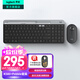 羅技（Logitech）K580無(wú)線(xiàn)藍牙超薄靜音鍵盤(pán) 辦公鍵盤(pán)筆記本電腦手機Mac平板ipad鍵盤(pán)雙模外接鍵盤(pán)薄膜便攜多屏家用 鍵鼠套裝-星空灰【K580+Pebble】