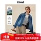 ELAND衣戀翻領(lǐng)牛仔外套短款寬松復(fù)古上衣2025秋季新款 EEJJE49R01牛仔色(55)Indigo S 160