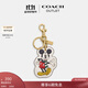 蔻馳（COACH）奧萊女士COACH X DISNEY 米奇手袋掛飾 IM/粉筆白色